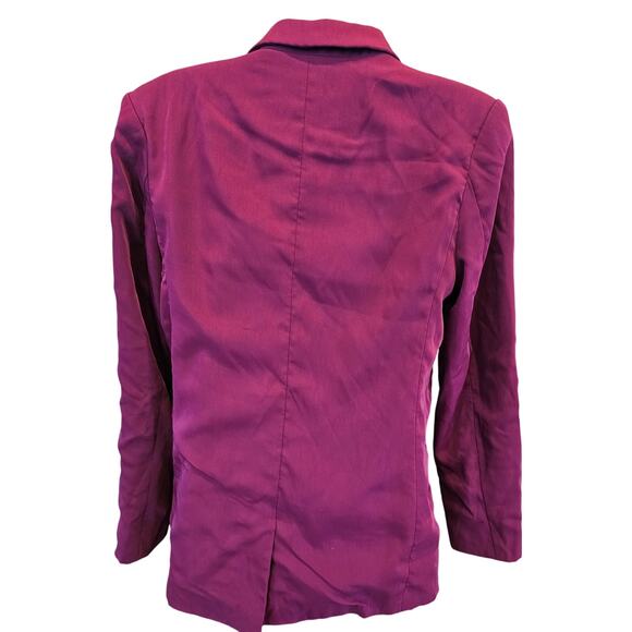 Endless rose single breasted blazer purple sz S proffesional business casual - Picture 4 of 11